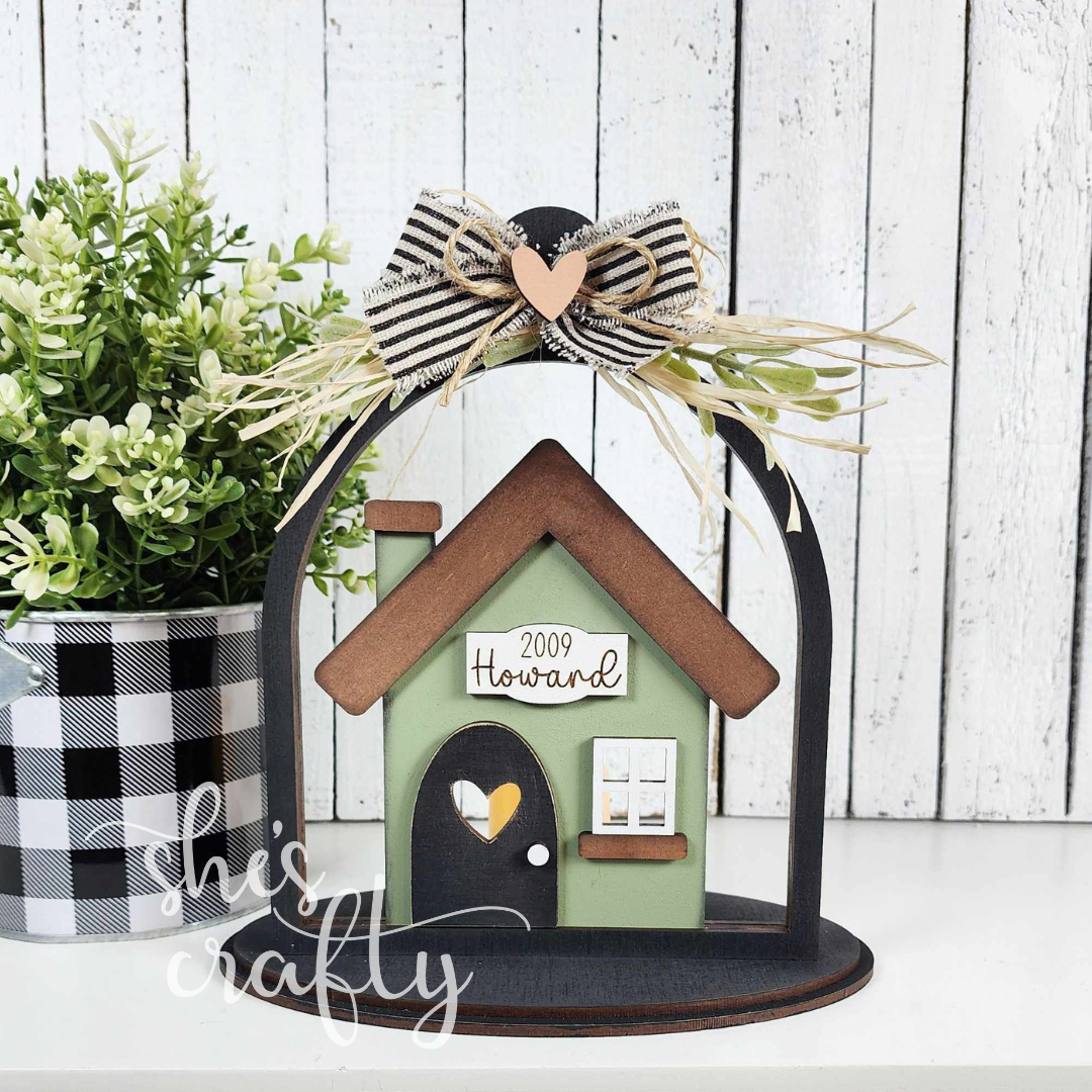 Family Home Cloche Votive Holder