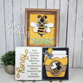Honey Bee Sign Trio