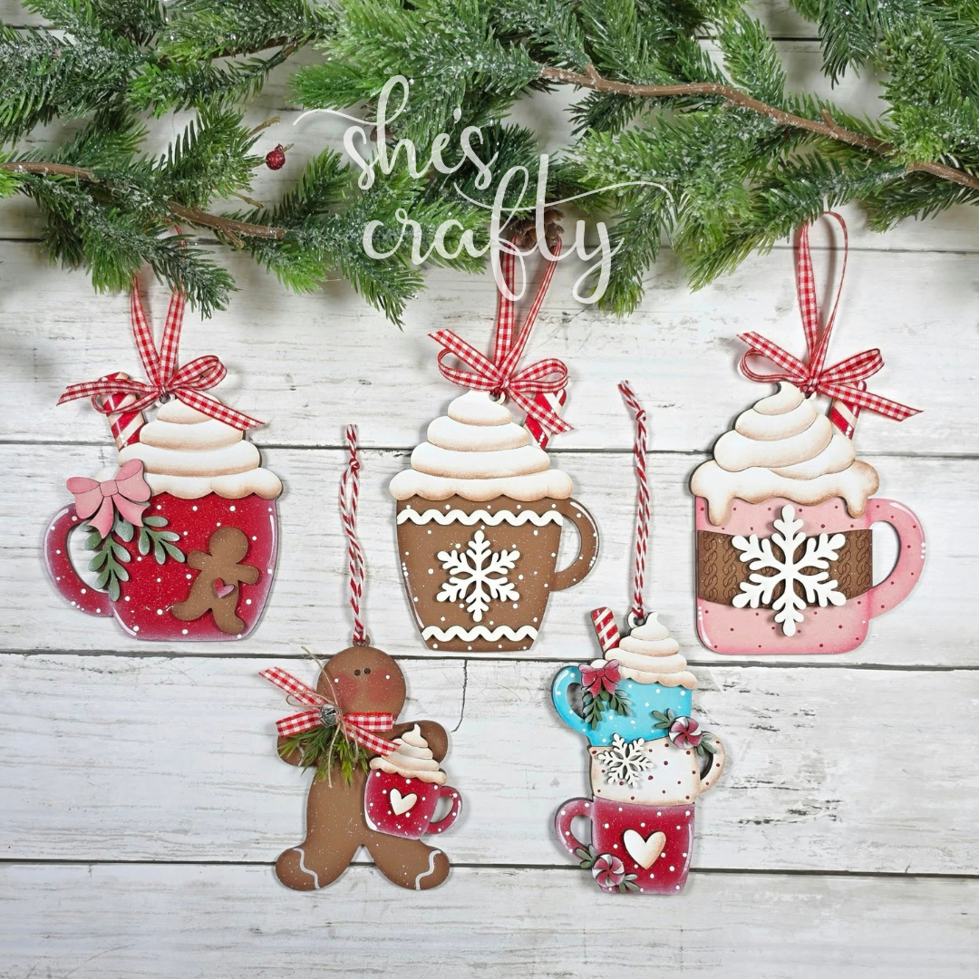 Hot Cocoa Ornament Bundle