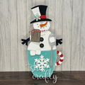 Hot Cocoa Mug Snowman
