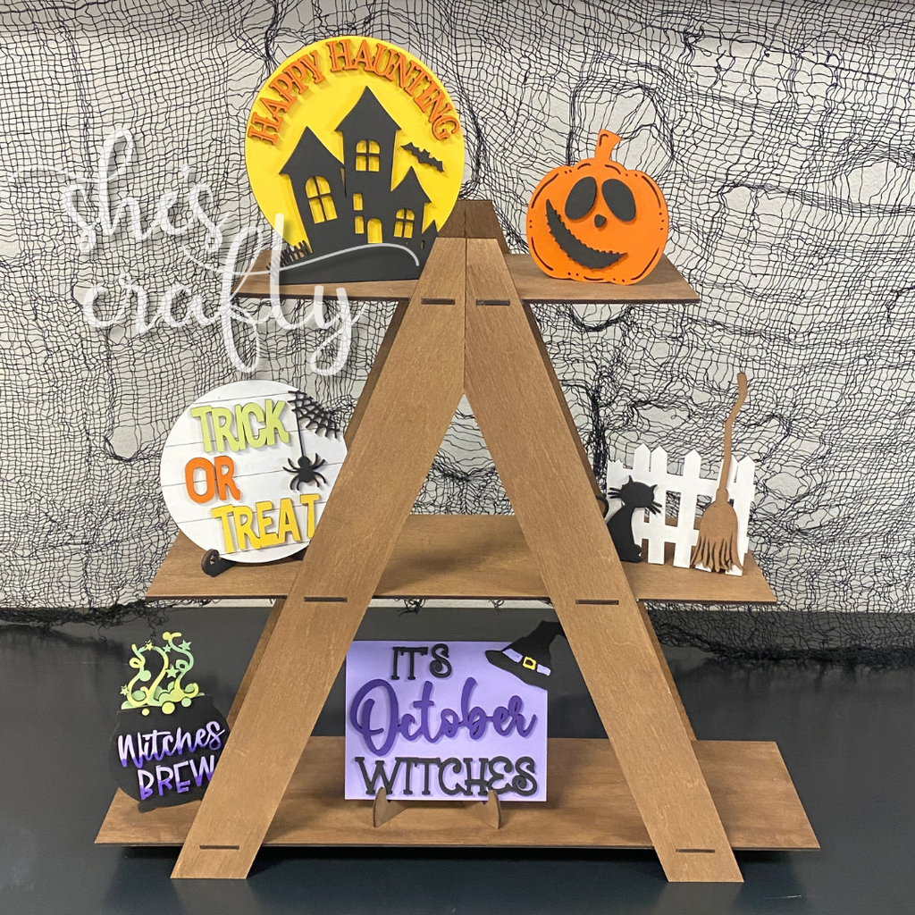 It's October Witches Tiered Tray Kit