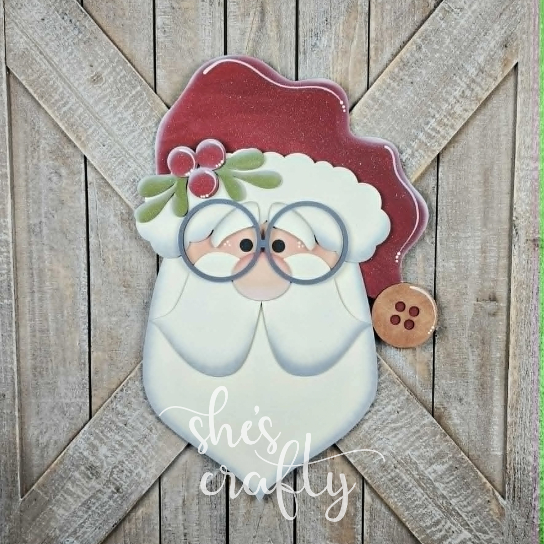 Jolly St. Nick Door Hanger