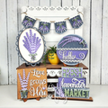Lavender Tiered Tray Kit