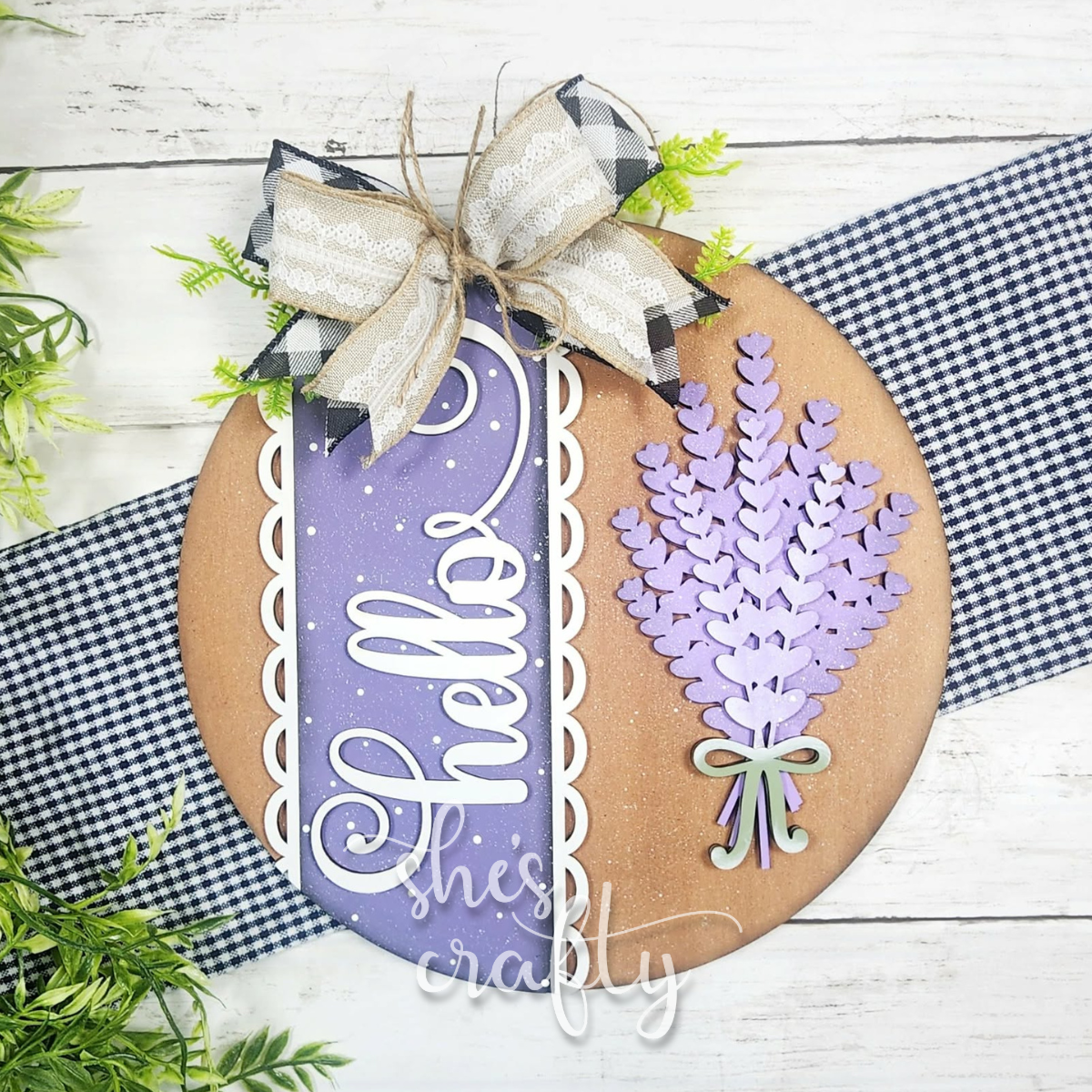 Lavender Round