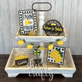 Lemon Tiered Tray Kit