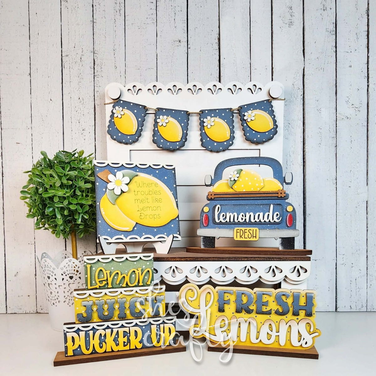 Lemonade Tiered Tray Kit