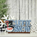 Let It Snow Shelf Sitter