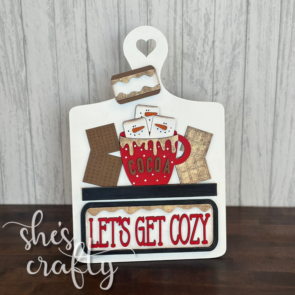 Let's Get Cozy Seasonal Insert