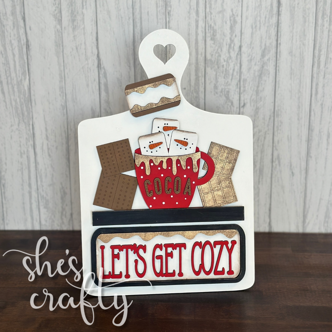 Let's Get Cozy Seasonal Insert