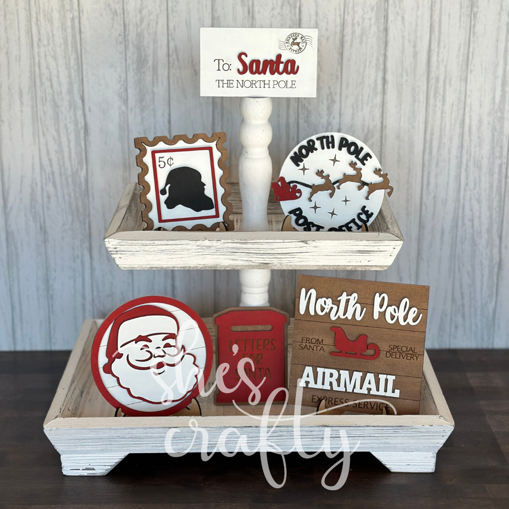 Letters to Santa Tiered Tray Kit