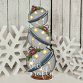 Lighted Jingle Bells Shelf Sitter