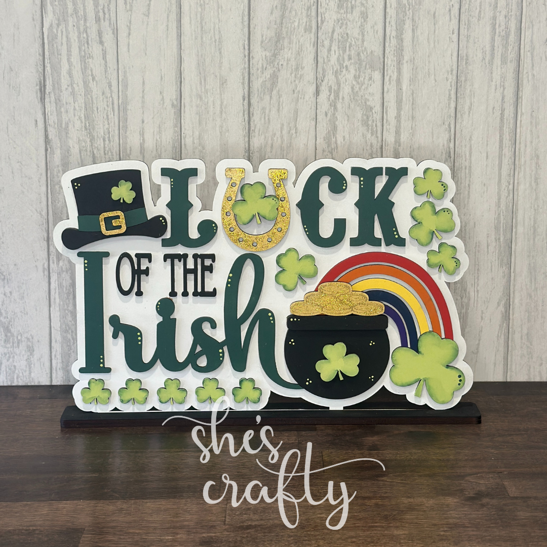 Luck of The Irish Shelf Sitter