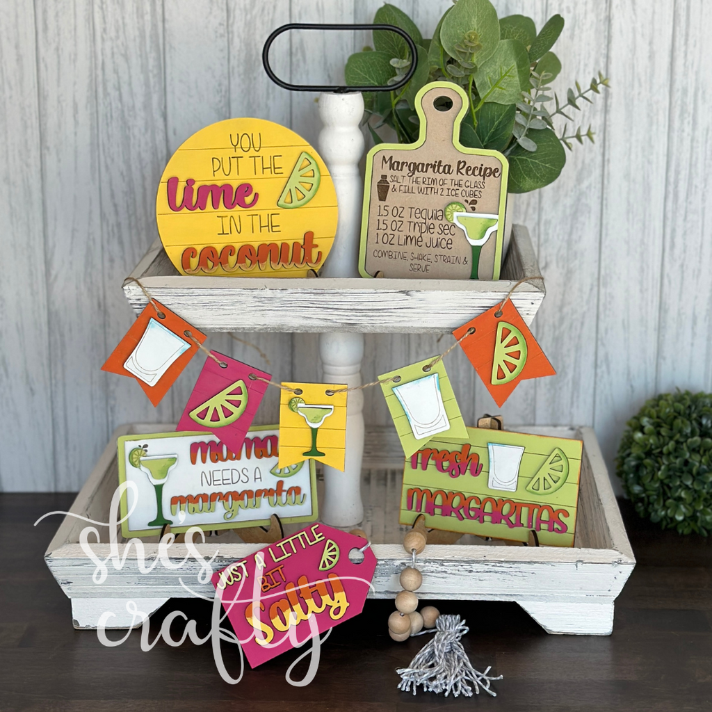 Margarita Tiered Tray Kit