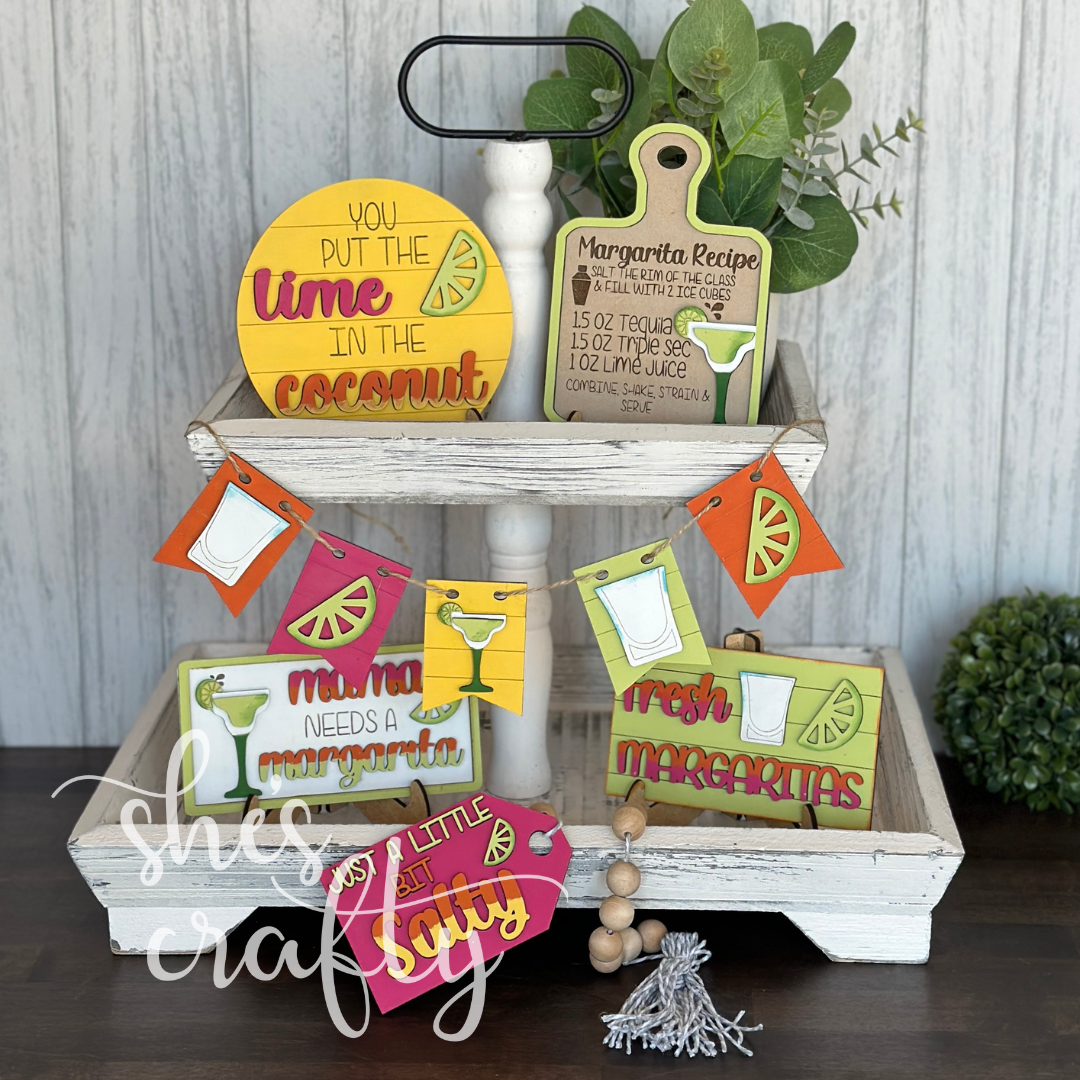 Margarita Tiered Tray Kit