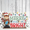 Merry and Bright Shelf Sitter