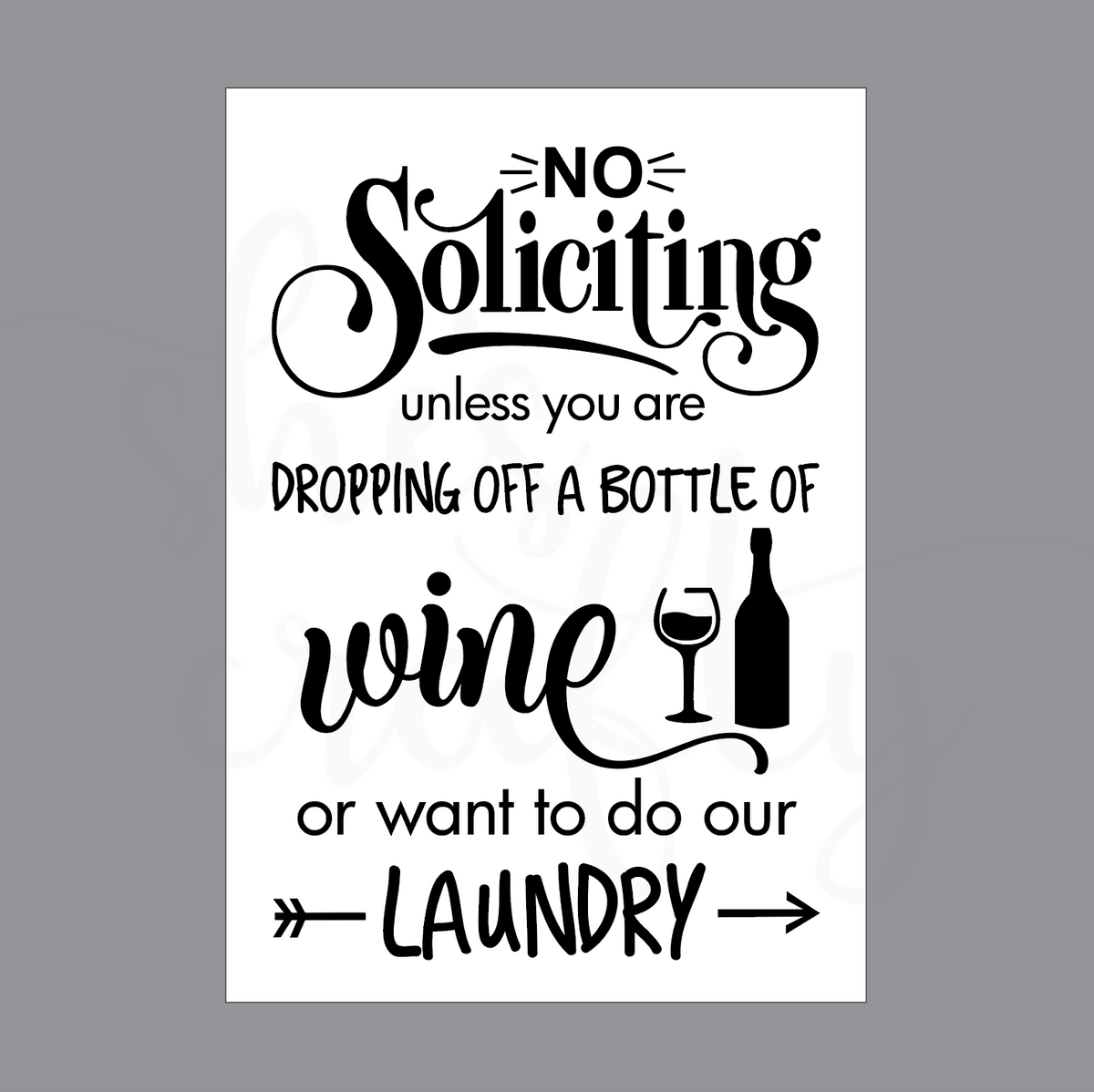 14" X 20" Sign