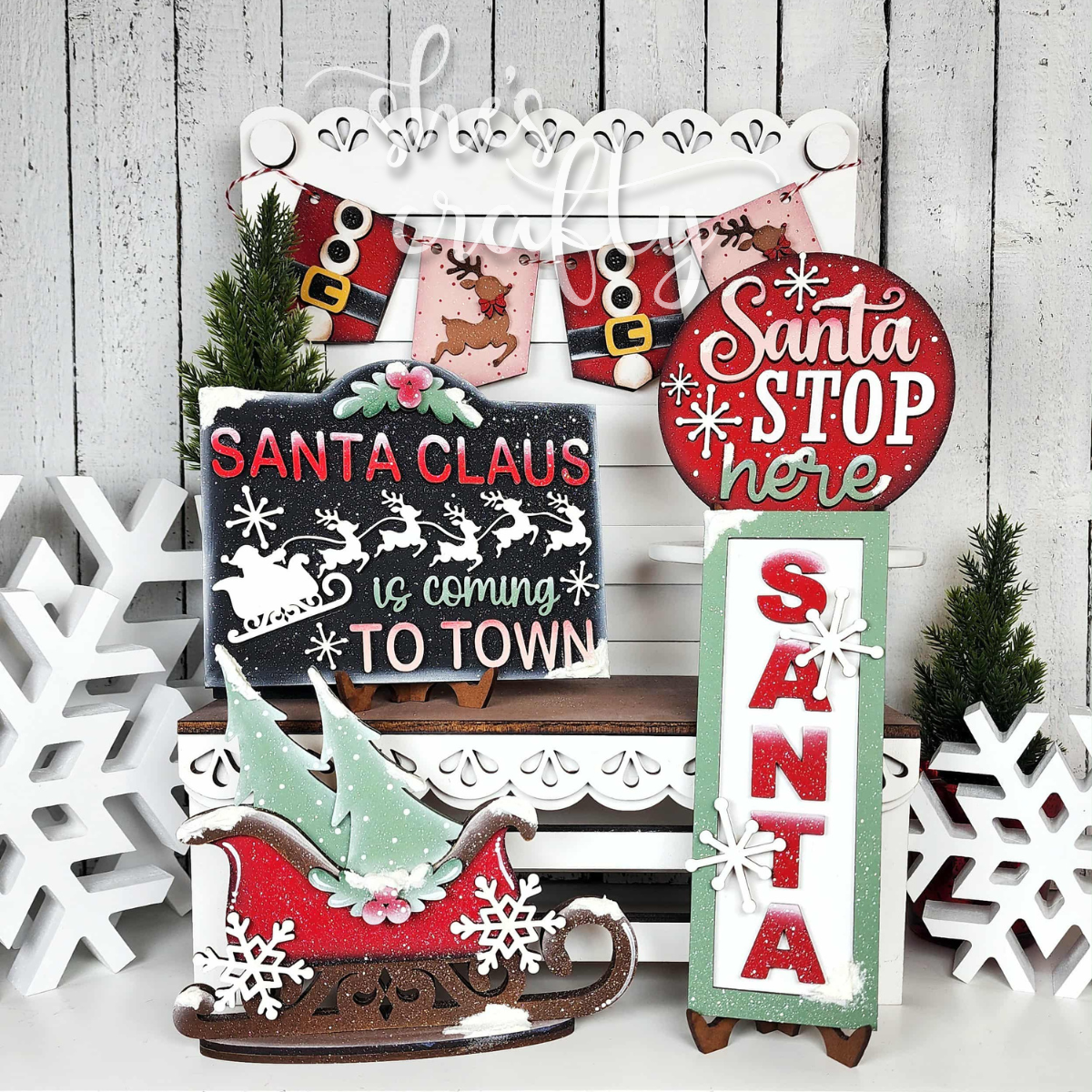 North Pole Tiered Tray Kit