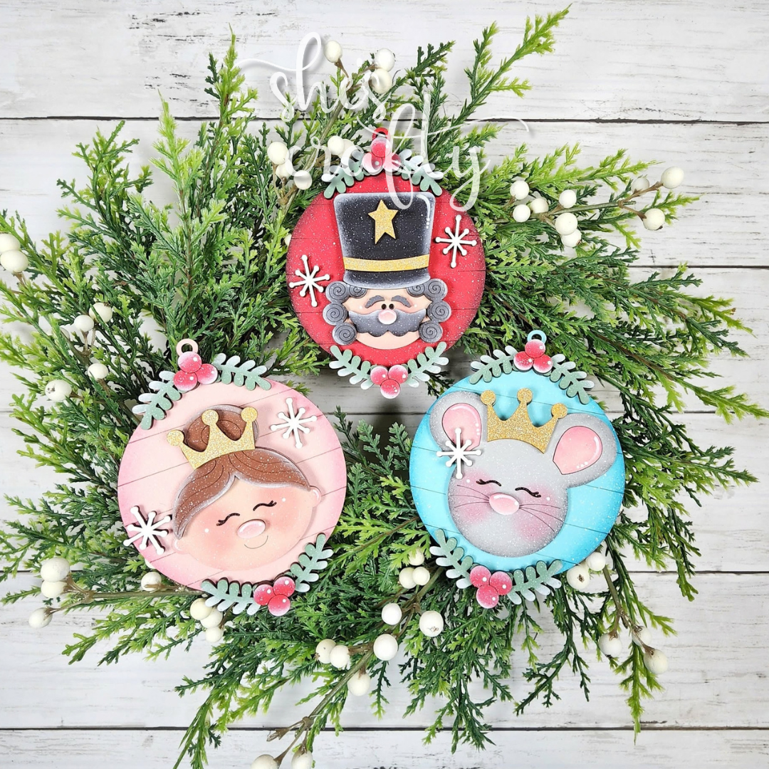 Nutcracker Ballet Ornament Bundle