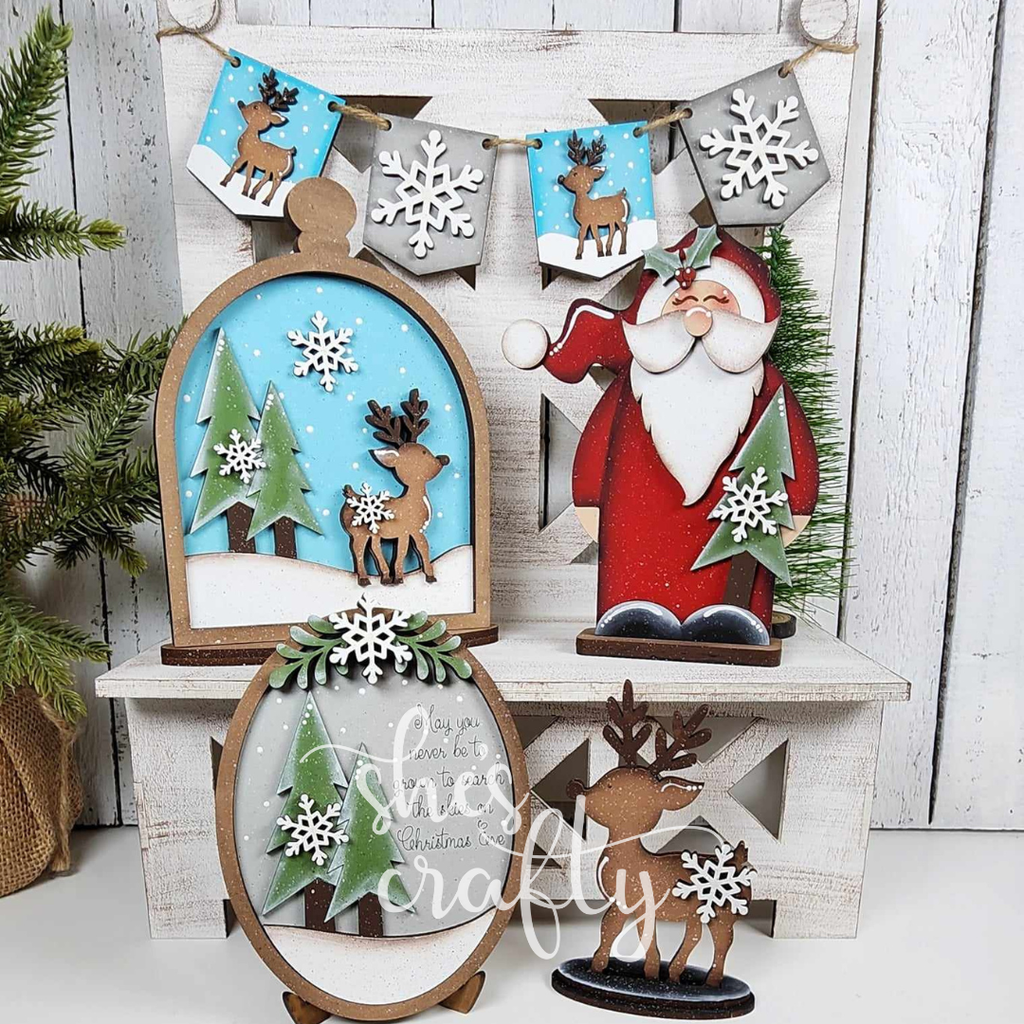 Oh Deer Tiered Tray Kit