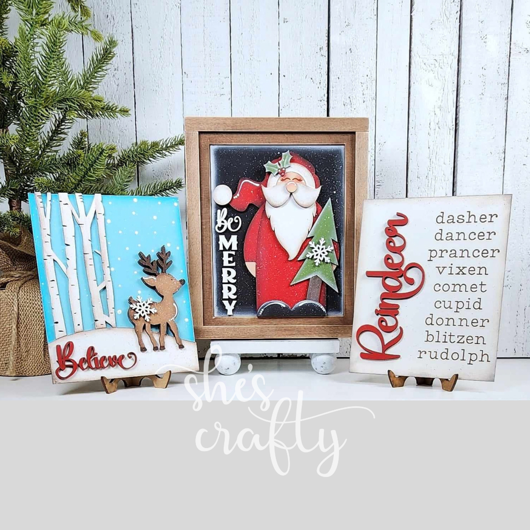Oh Deer Sign Trio