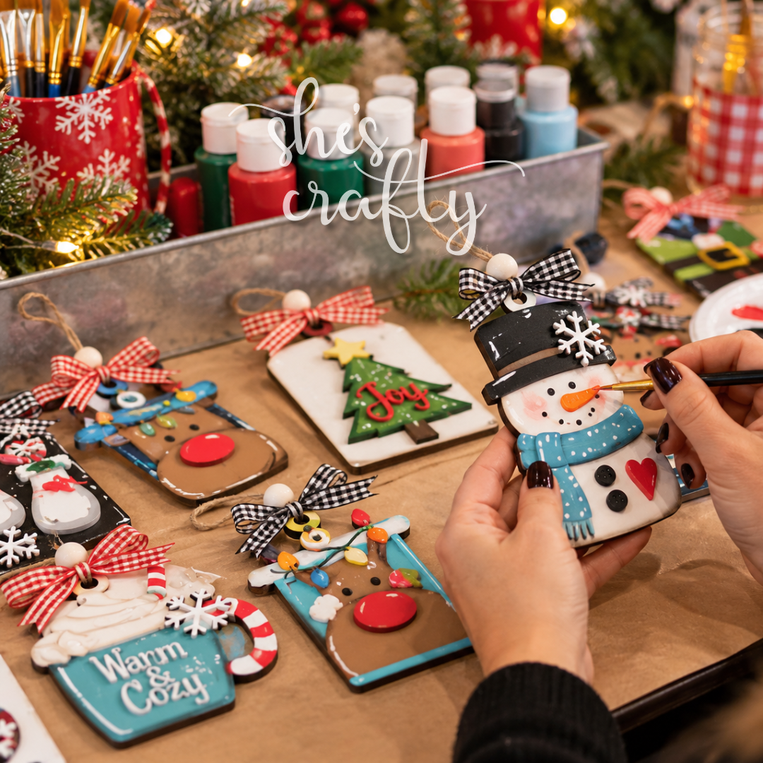 A Very Merry Ornament Bar Workshop