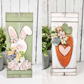 Prim Bunny and Carrot Pallet Pair