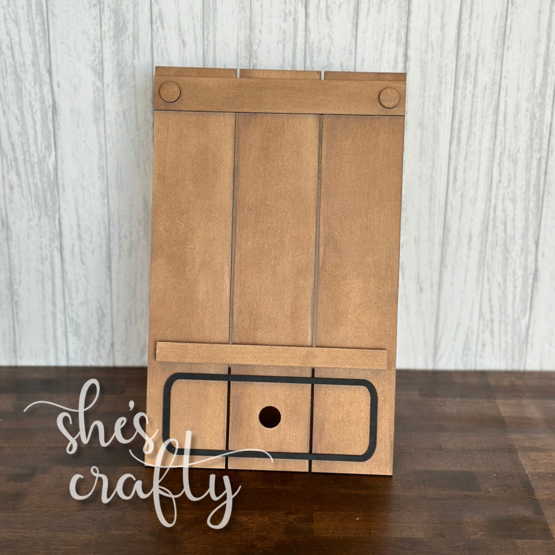 Seasonal Pallet Sign Holder