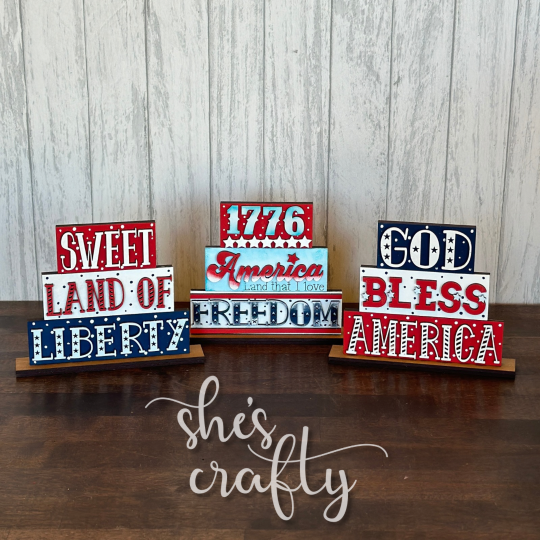 Patriotic Word Stackers