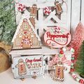 Peppermint Wishes Gingerbread Tiered Tray Kit