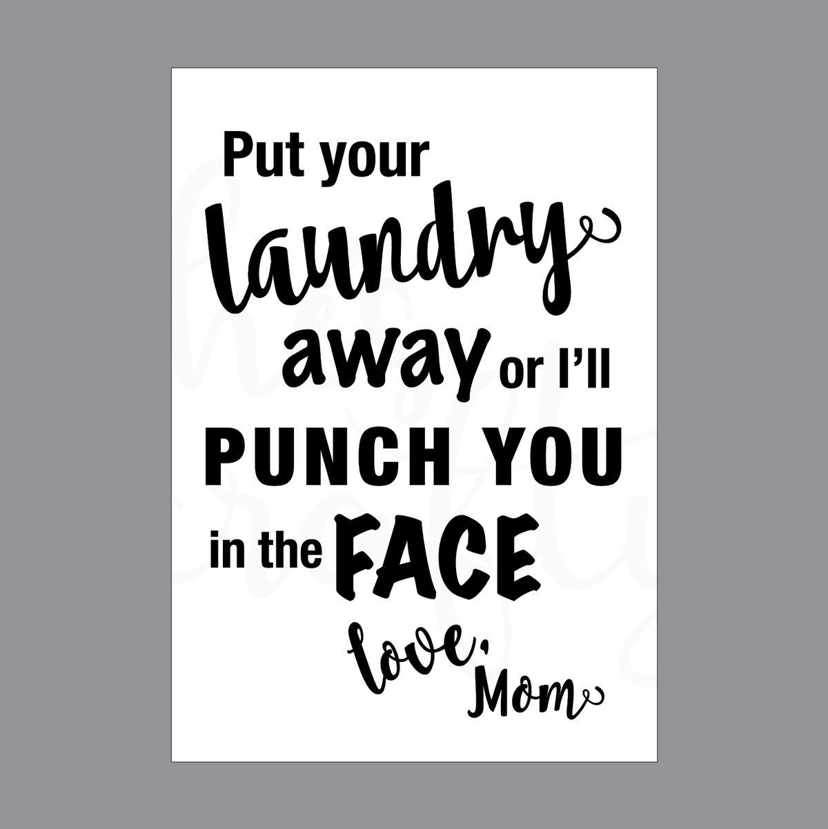 14" X 20" Sign