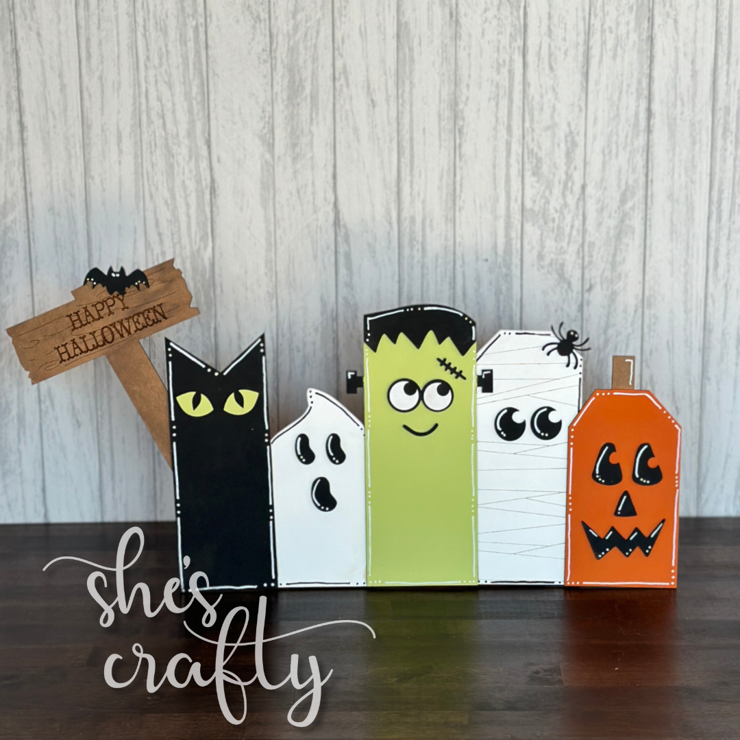 Rustic Halloween Family