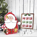 Santa Sitter and Fa La La Christmas Sign