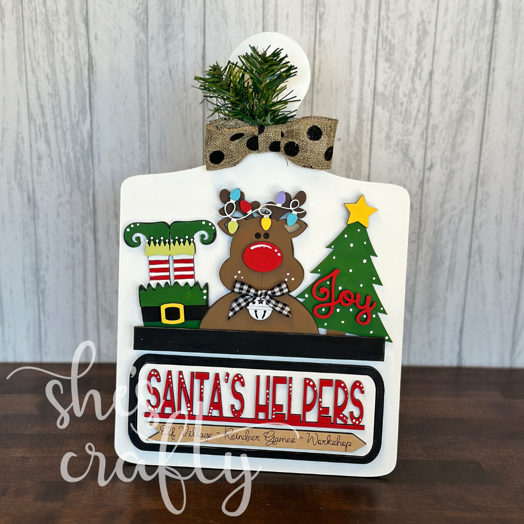Santa's Helpers Seasonal Insert