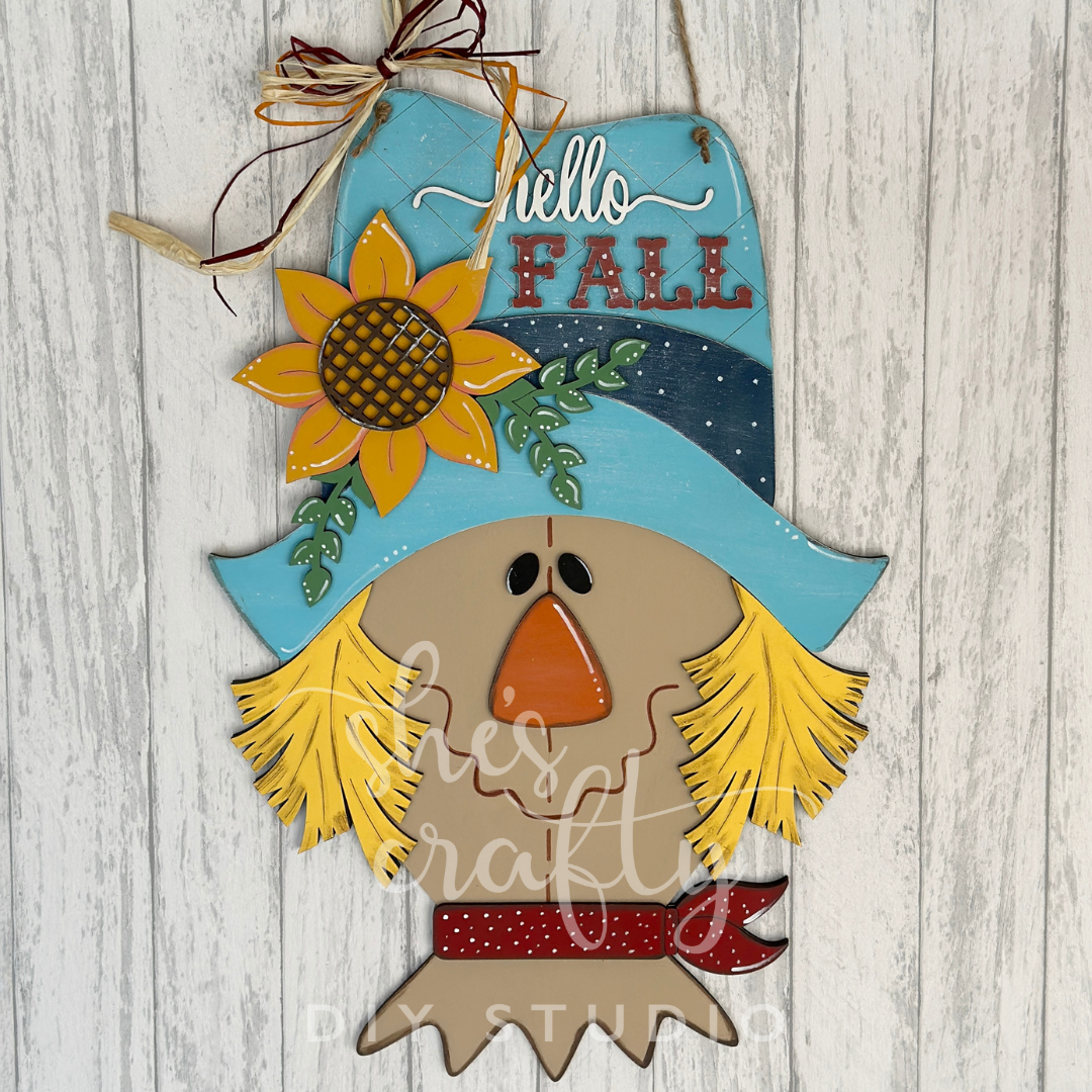Scarecrow Door Hanger