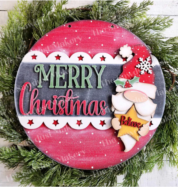 Merry Christmas Round