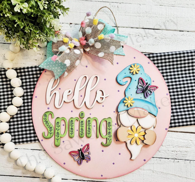 Hello Spring Round