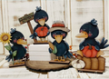 Murder of Crows Shelf Sitter Set