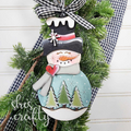 Snowman Round Round