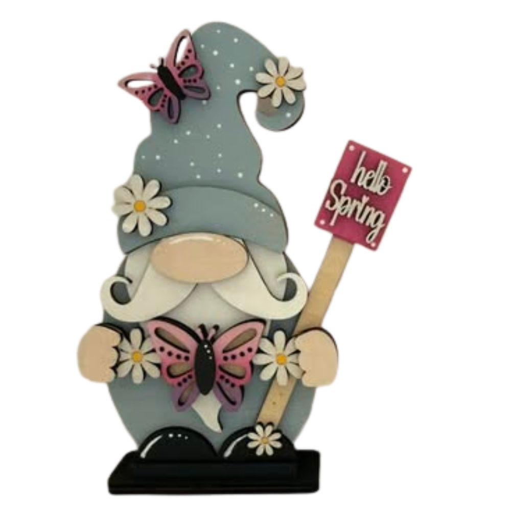 Spring Butterfly Gnome