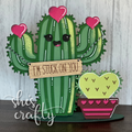 Stuck On You Cactus Shelf Sitter