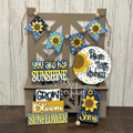 Sunflower Tiered Tray Kit