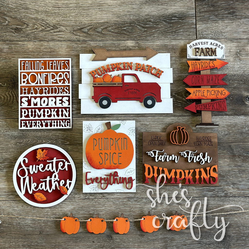 Sweater Weather Tiered Tray Kit