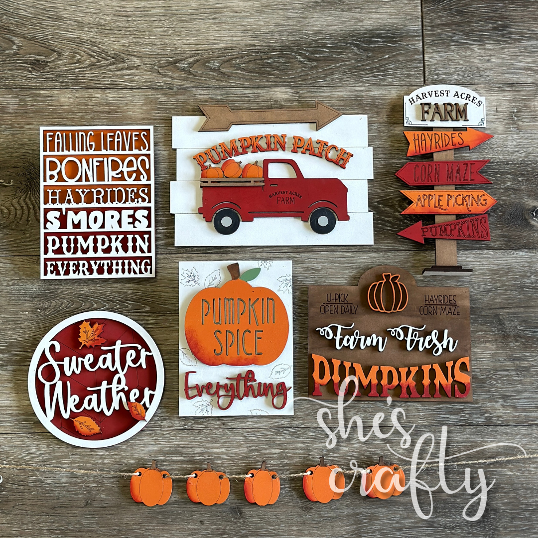Sweater Weather Tiered Tray Kit