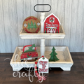 Christmas Tree Farm Tiered Tray Kit
