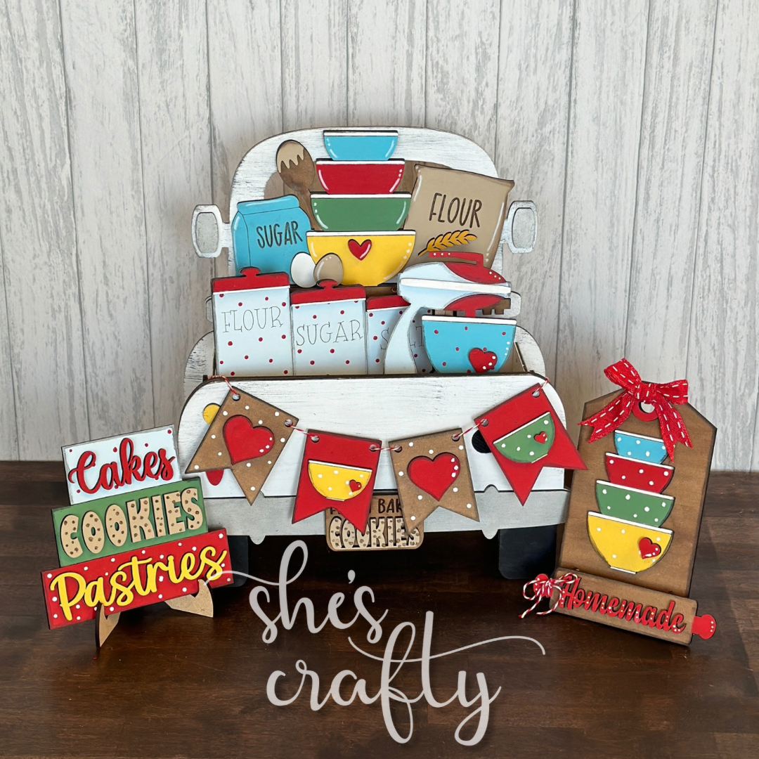 Vintage Kitchen Seasonal Insert