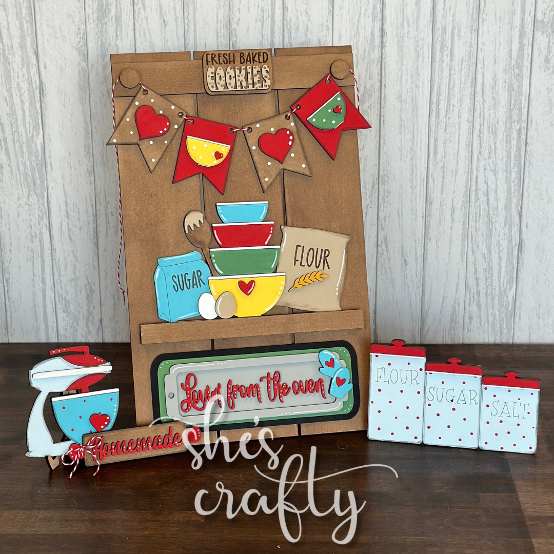 Vintage Kitchen Seasonal Insert