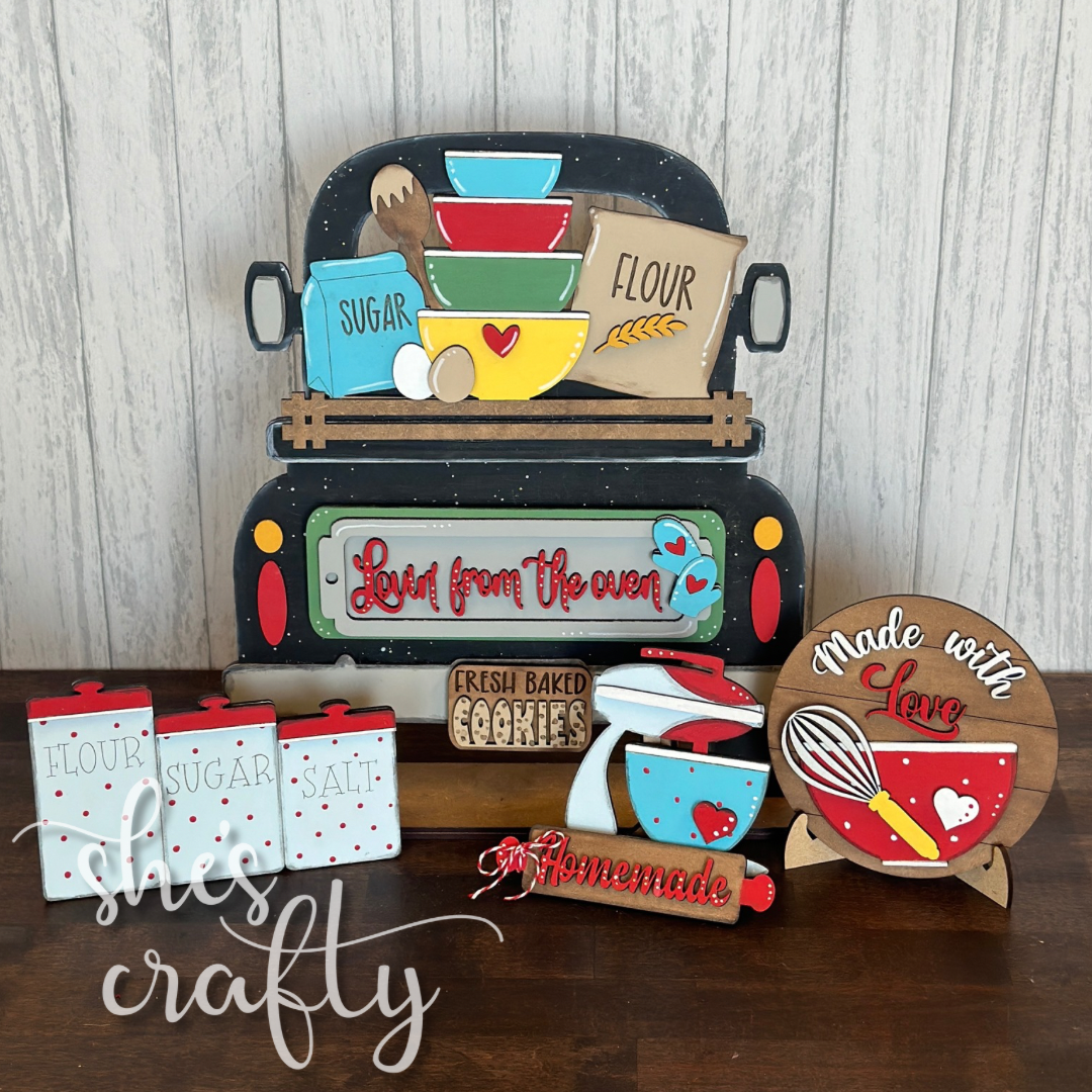 Vintage Kitchen Seasonal Insert