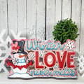 Winter Love Never Melts Shelf Sitter