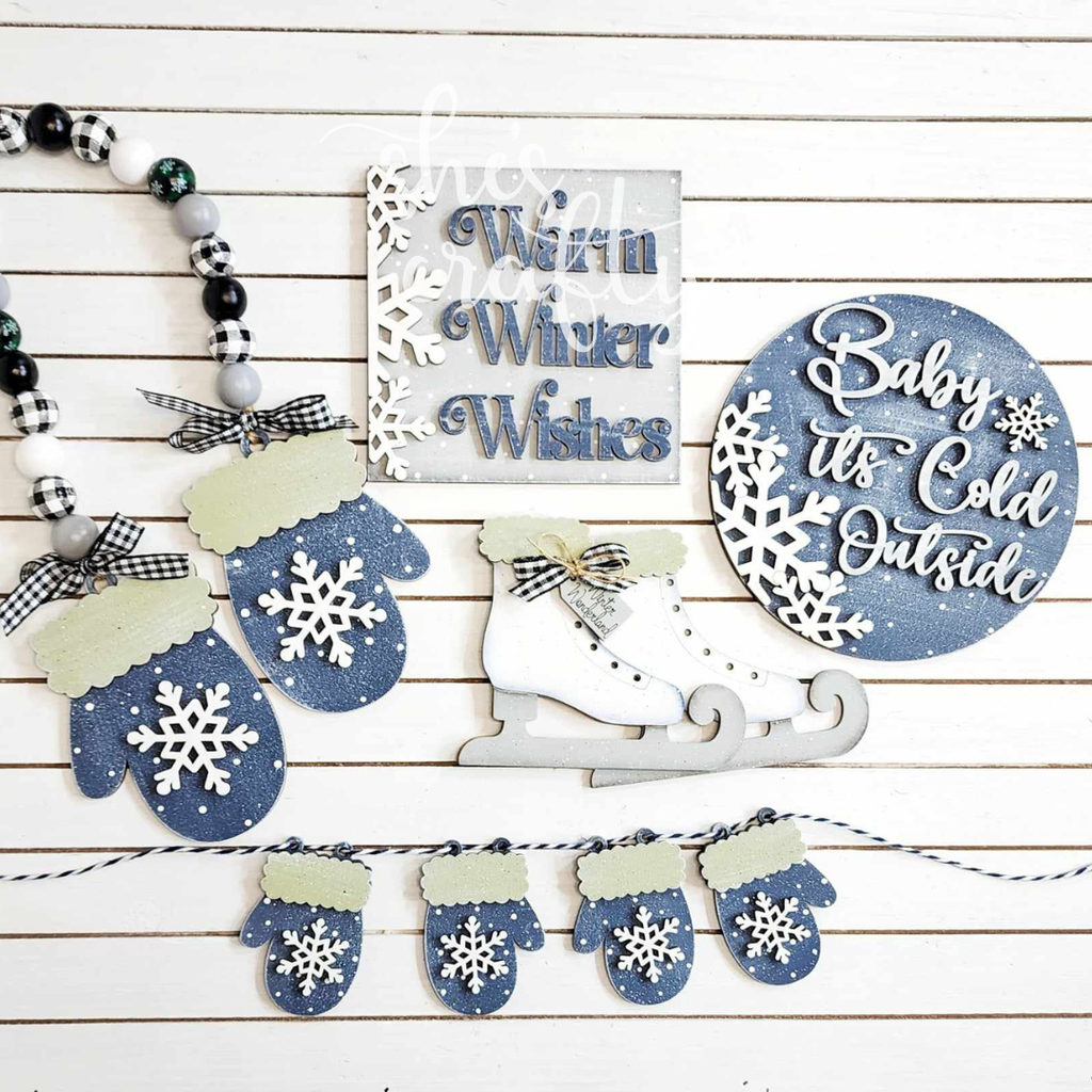 Warm Winter Wishes Tiered Tray Kit