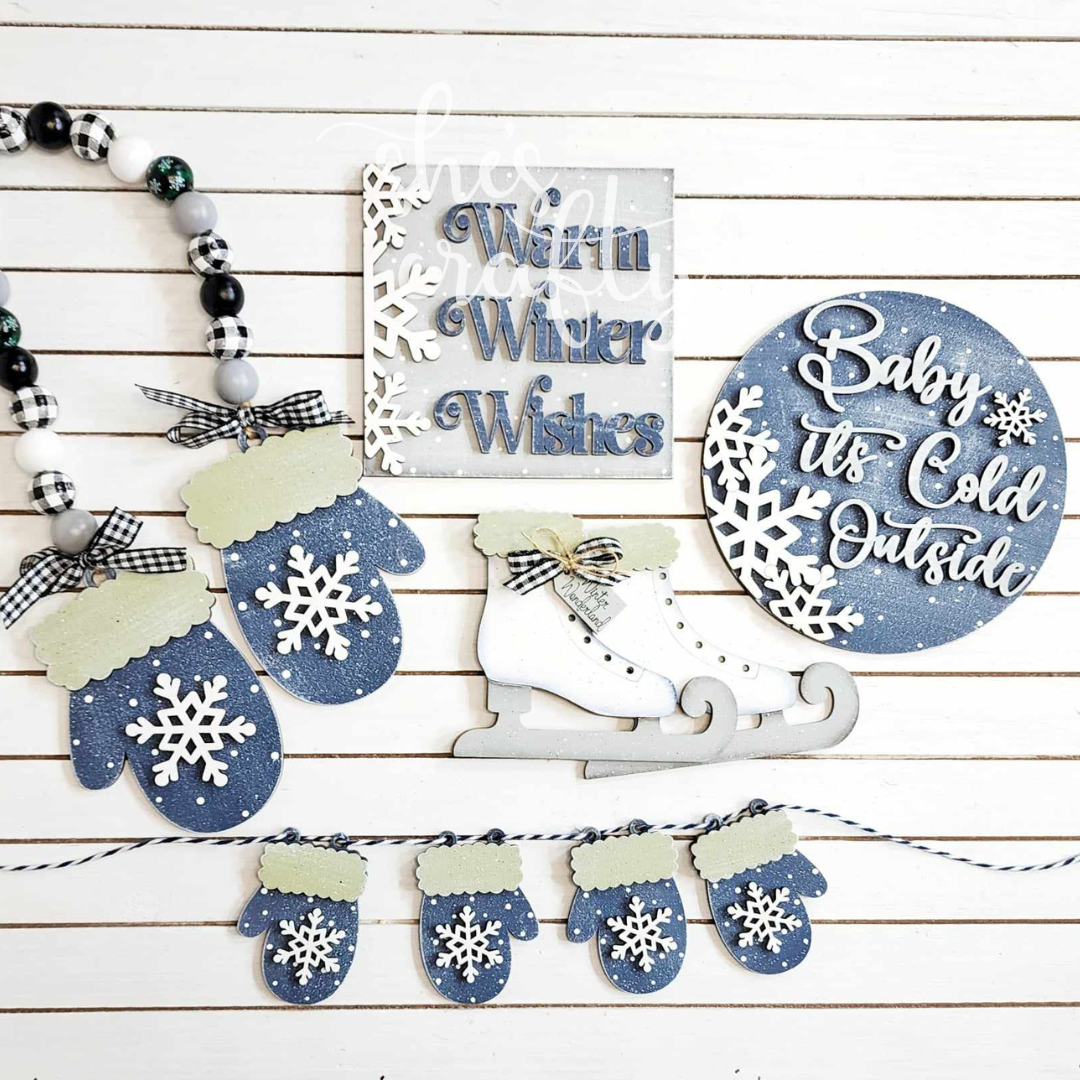 Warm Winter Wishes Tiered Tray Kit